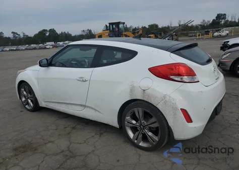 2016 Hyundai Veloster из США, поврежденный, VIN KMHTC6AD0GU253438